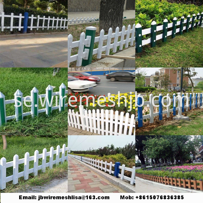 Powder Coated Lawn Fence/ Garden Steel Fence